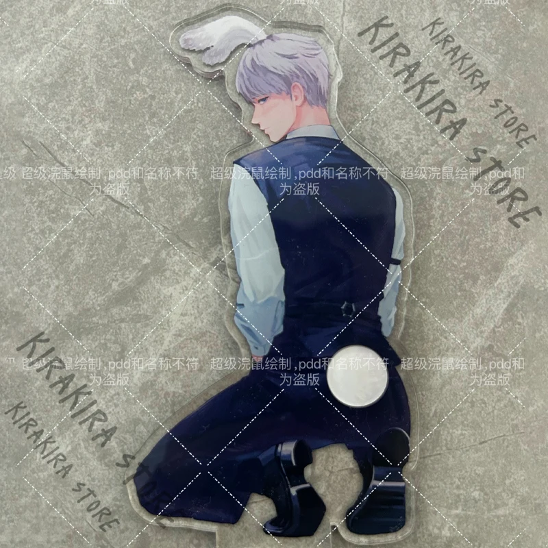 الحب والمساحة العميقة Xavier الاكريليك الدائمة علامة أنيمي تدوير الذيل تأثيري الأصالة عالية الجودة الحلي ديكور رائعتين