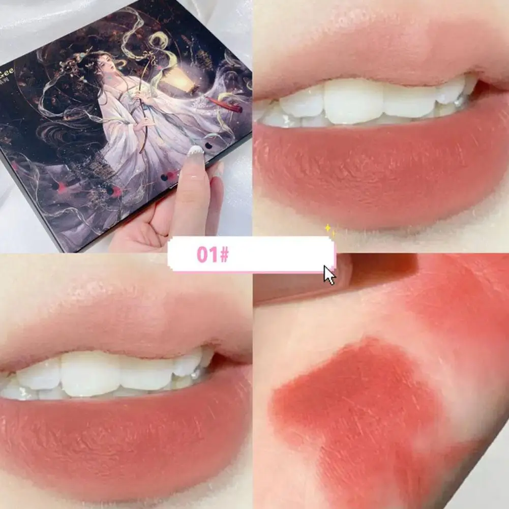 لا انخفض كوب مقاوم للماء المخملية ماتي أحمر الشفاه طويلة الأمد غير عصا السائل أحمر الشفاه النساء ماكياج ملمع الشفاه Lipsalve مستحضرات التجميل