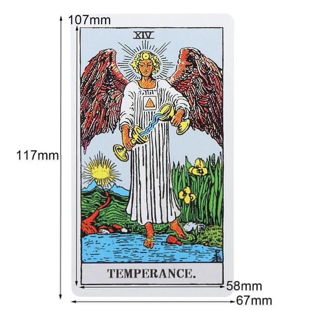 The Most Popular Tarot Deck 78 Cards Set