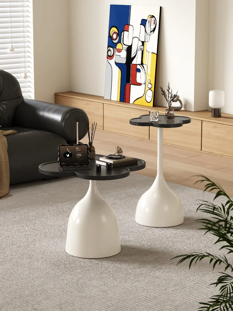 Mesa auxiliar para sofá, mesa de centro creativa, sala de estar, hogar