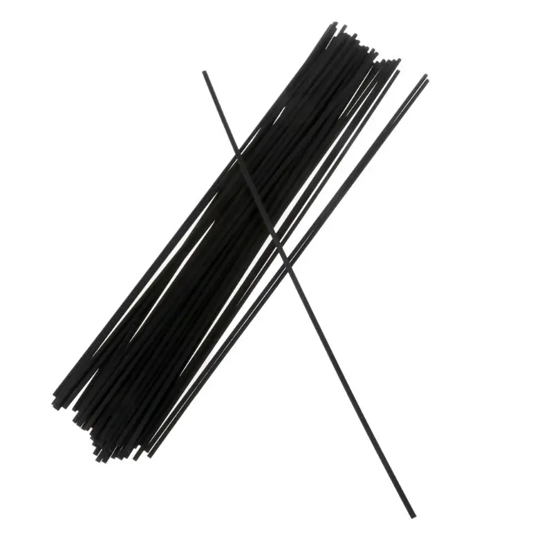 50 ชิ้น 30 เซนติเมตร x 3 มิลลิเมตรไฟเบอร์ Sticks ดิฟฟิวเซอร์อโรมาเทอราพีระเหยก้านสำหรับบ้าน