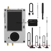 HAMGEEK R10C + H4MS HackRF One R10C V2.0.x SDR Radio Receiver MAX2837 and H4MS Portapack (5 Antennas + LNA)