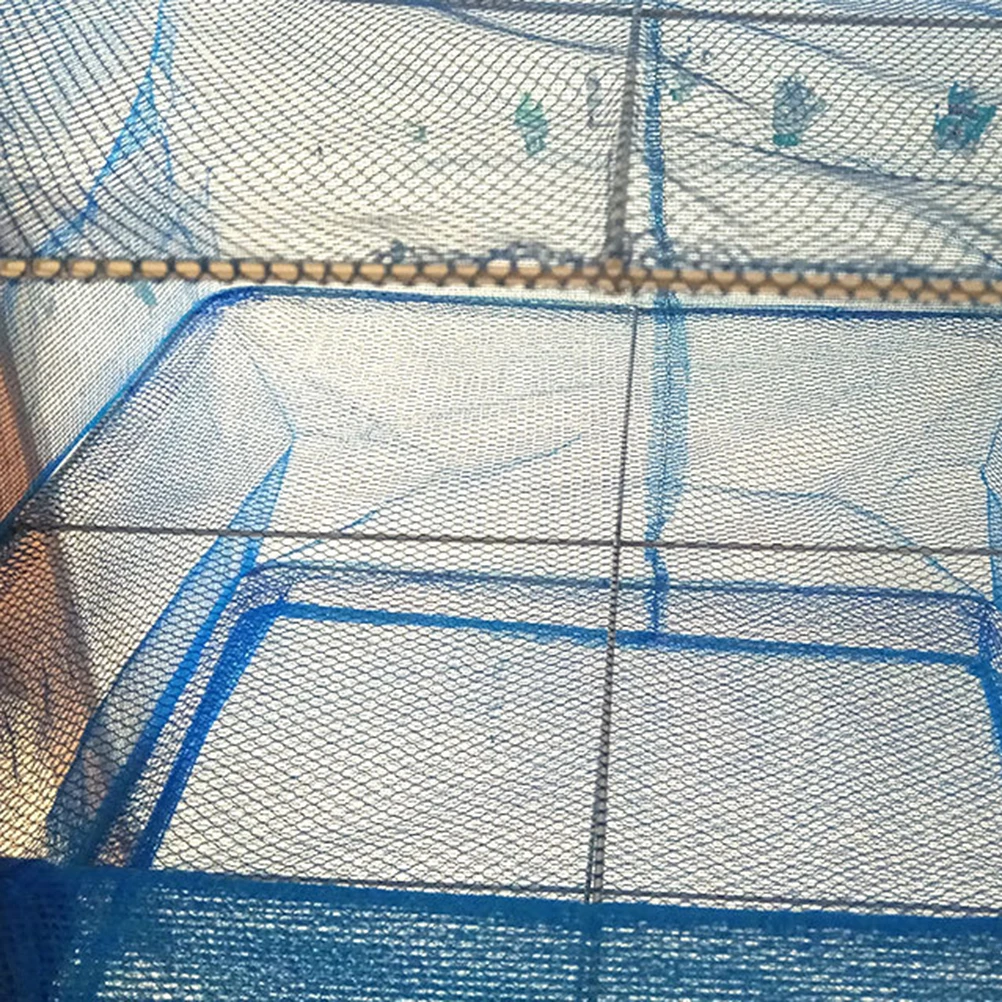 

3 Tier Foldable Mesh Drying Rack Hanging Fish Dryer Net Lightweight Sturdy Breathable Outdoor Indoor Storage Nylon Steel