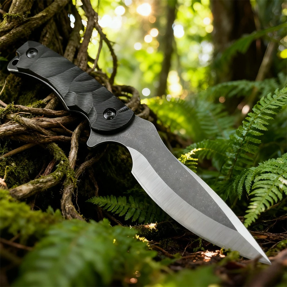 

Тактический нож Bushcraft с фиксированным лезвием, высокая твердость, 8Cr13mov, сталь G10, ручка, ножи для выживания на открытом воздухе, кемпинга, охоты, EDC