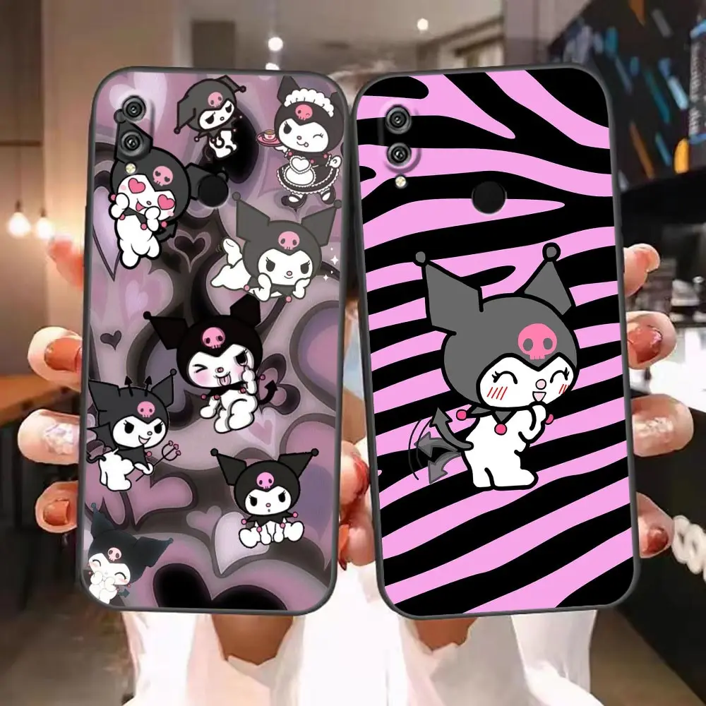 Funda Case For HUAWEI Honor 9X 9 8 8X Max 80 70 60 50 30 20 10 10I NOTE 10 Lite Pro Case Shell Carcasa Cartoon S-Sanrio K-Kuromi