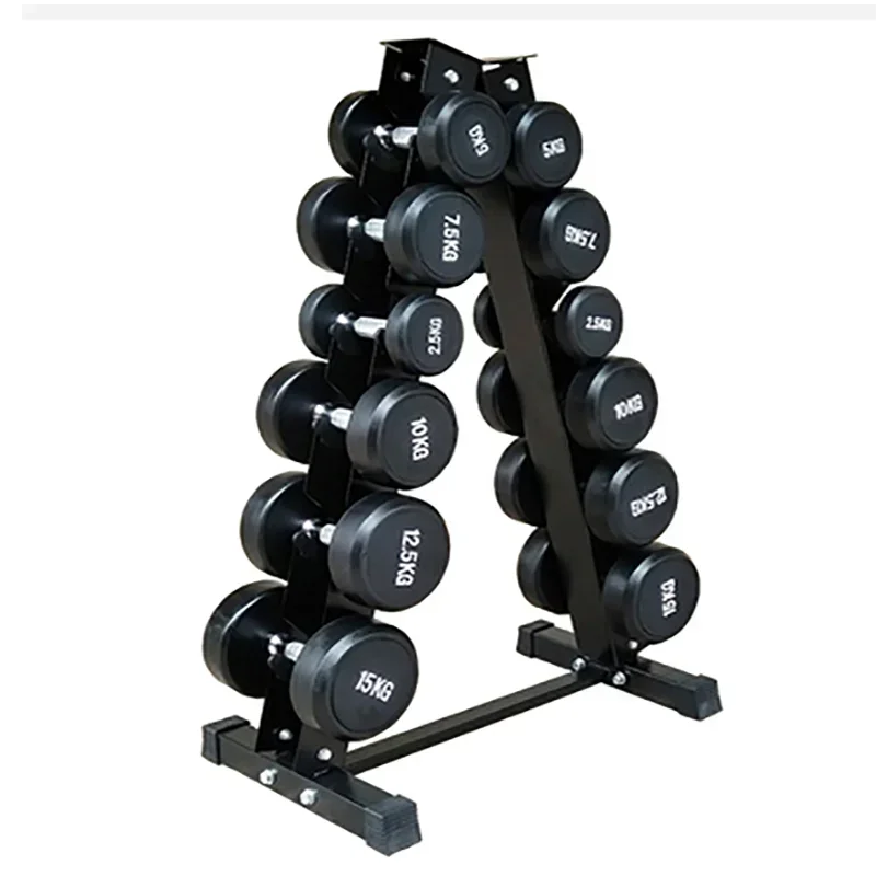 Stainless Steel Dumbbell Rack for Domestic Use, Six Pairs of Detachable Gym Dumbbell Rack Brackets, Durable Gym Equipment 1pc