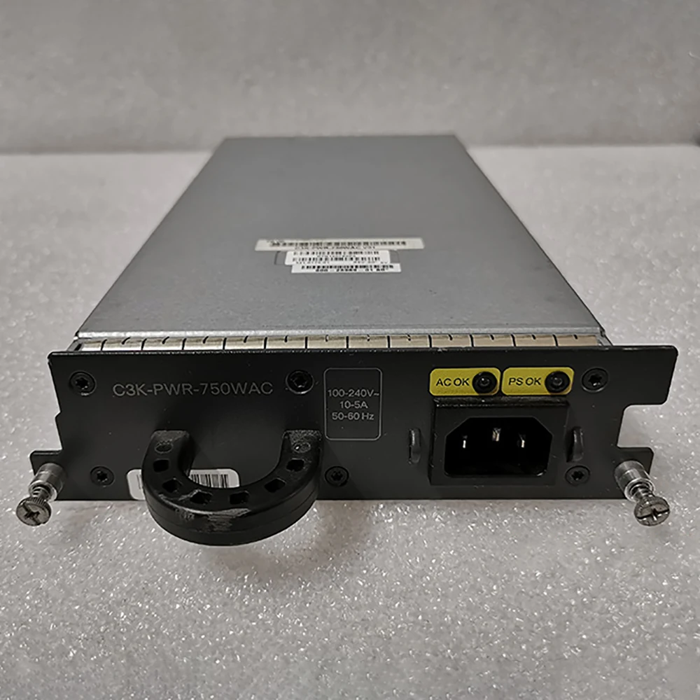 C3K-PWR-750WAC For CISCO 3560E-48PD/24PD 3750E Switch Power Supply