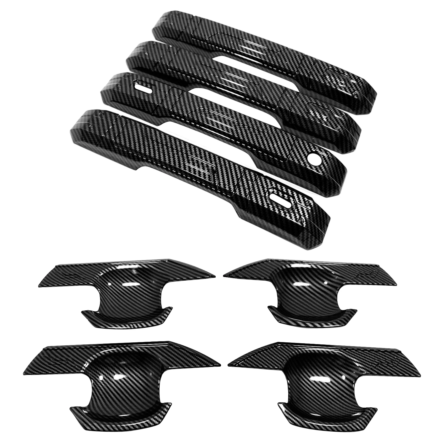 For Toyota Land Cruiser Prado 250 J250 LC250 2024 2025 Car Door Handles & Door Bowl Handle Cover Trim Exterior Accessories