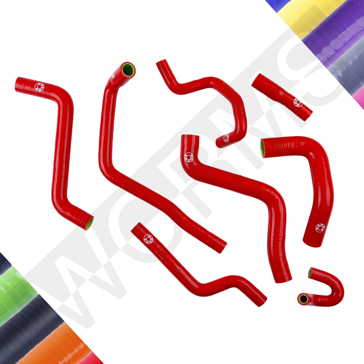Kit de tubo de manguera refrigerante de radiador de silicona, para Volkswagen VW Golf GTI MK2 1987, 8V, código PB 1991, 1,8, 1988, 1989