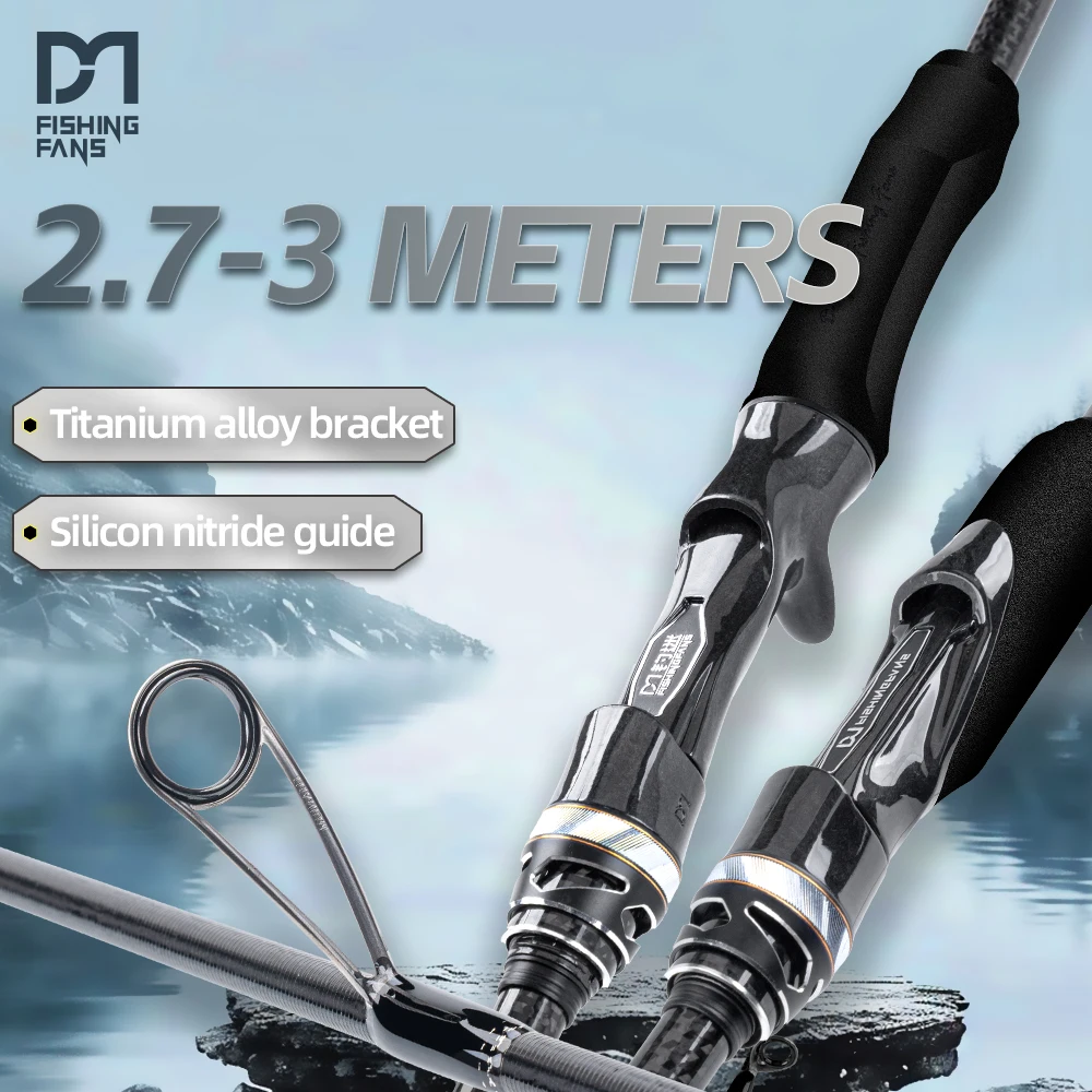 

FISHINGFANS PERFORMER 2.0 T1100S Carbon M MH TZ Guide TITANIUM FRAME 9ft 10ft LONG CASTING 10-35g 12-40g SEA BASS FISHING ROD