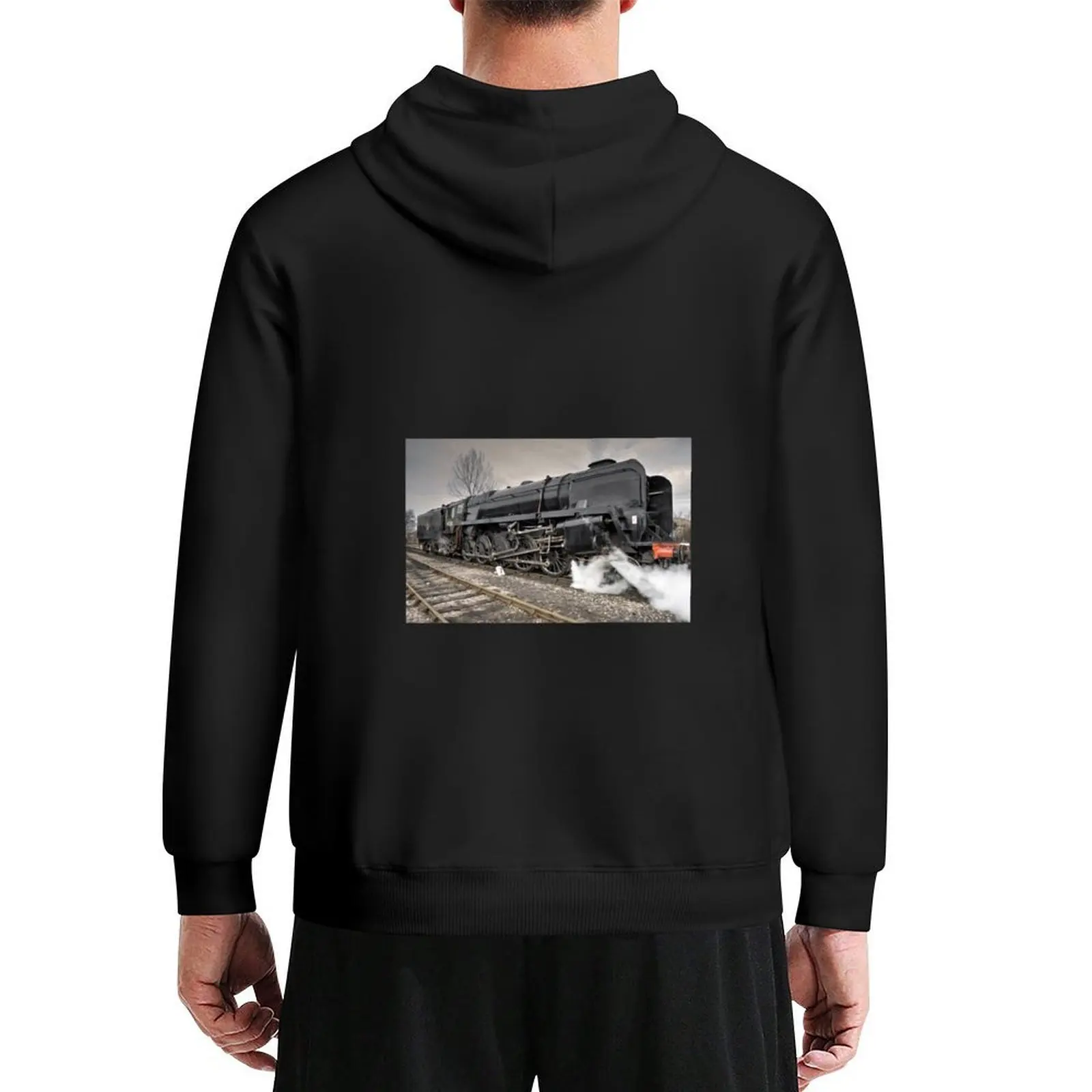 BR Standard 9F Hoodie korean autumn clothes graphic t shirts men aesthetic clothing men's sweat-shirt men's oversize hoodie