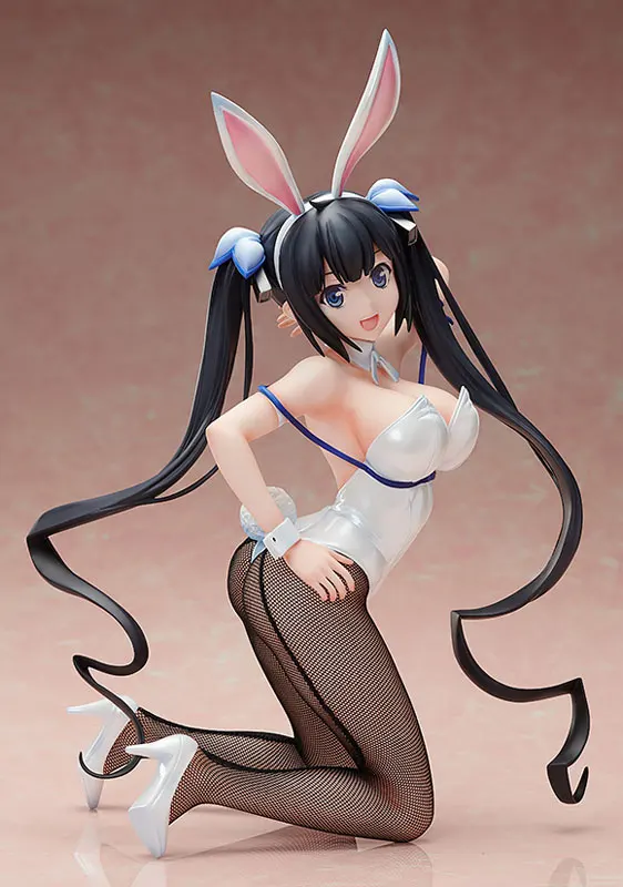 Is It Wrong to Try to Pick Up Girls in a Dungeon? Hestia Bunny Girl 1/4 Action Figure Anime Figure Model Toy Figure Doll Gift