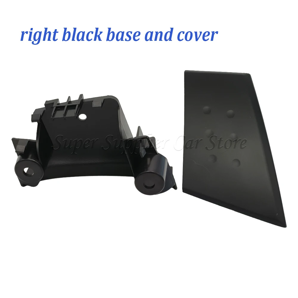 Für Citroen C1 2012-2014 Toyota Aygo Peugeot 2005 Auto grau oder schwarz Innen griff Abdeckung Tür schnalle Handab deckung Tür Armlehne Basis