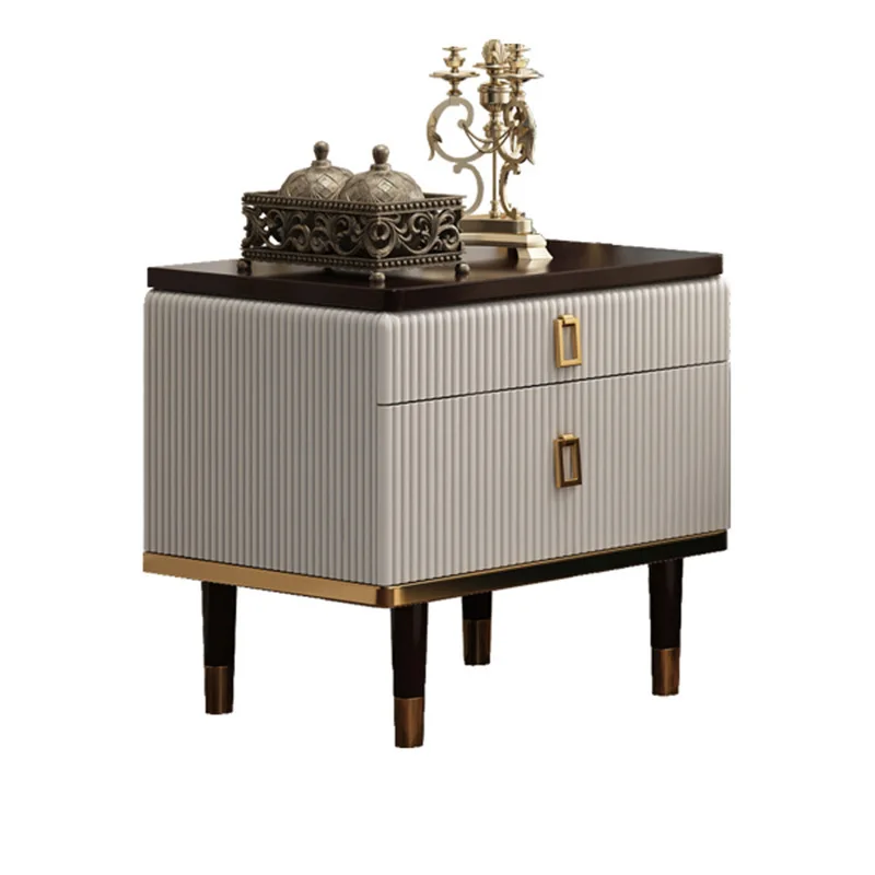 

Light luxury bedside table Modern simple bedroom locker Nordic storage cabinet Bedside table