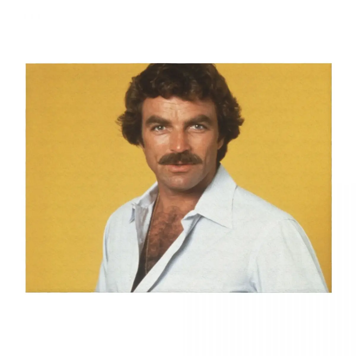 

Tom Selleck Throw Blanket Stuffeds Cute Plaid Hair Blankets