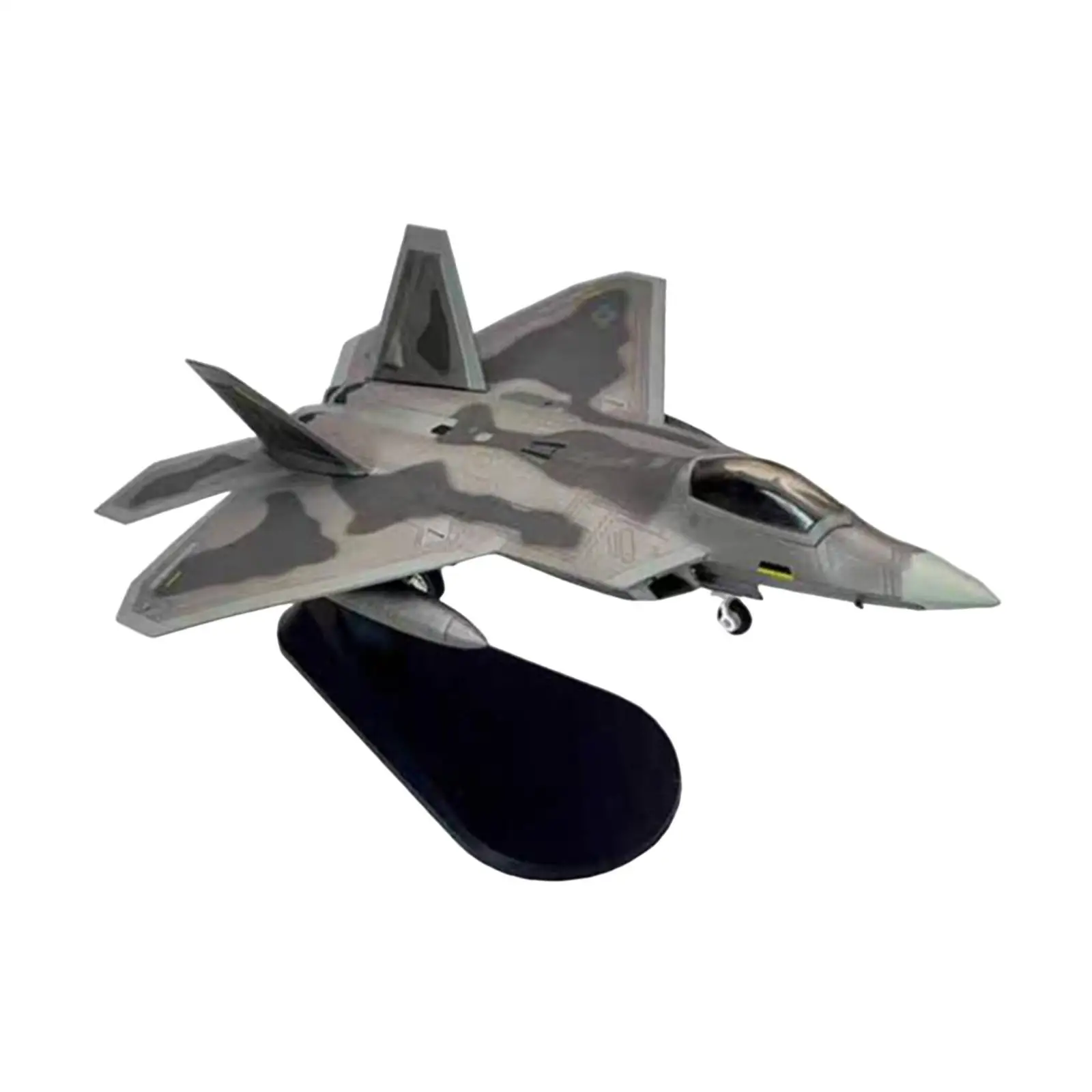 1/100 Scale Plane Realistic Airplane,Kids Toys,with Display Stand Metal Alloy Fighter Model Aircraft for Office Decor