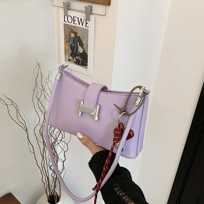 ‌ حقيبة الرغيف الفرنسي المستوحاة من 2025 - محفظة نسائية راقية |   جلد نباتي + حقيبة كروس/رسول متعددة الاستخدامات ‌