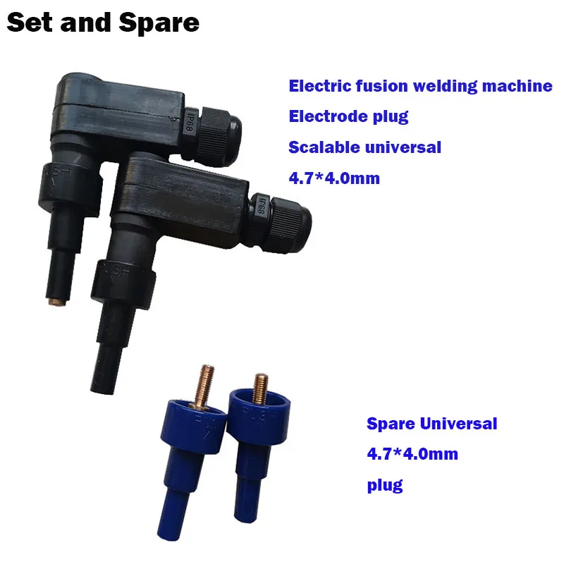 Imagem -02 - Conectores Máquina Electrofusion Universal Adaptador Soldagem Conector Comum Diâmetro Variável 4.74.0 mm