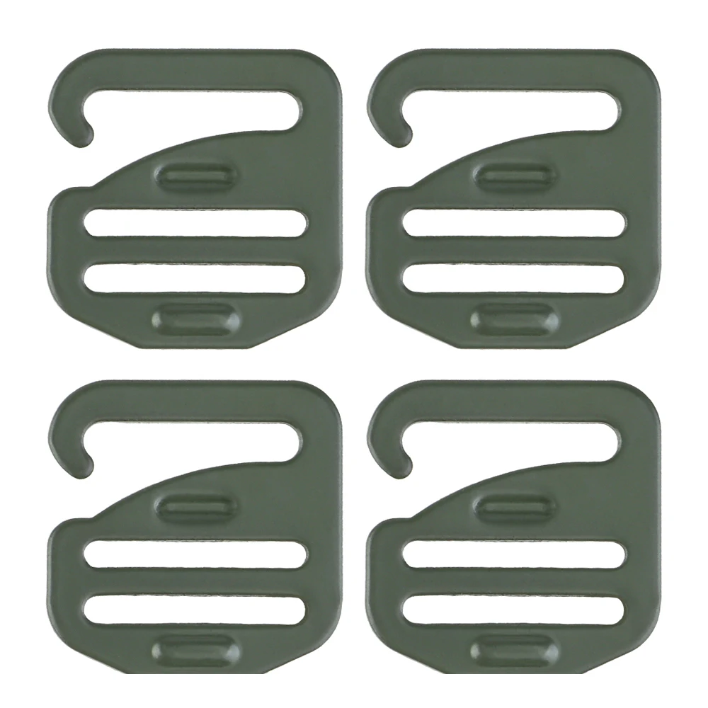 4pcs/set Tactical FCPC G Hook For Strap DON/DOFF Hunting Vest Kangaroo MAG Pouch Connector Modular Attachment Point Accessories