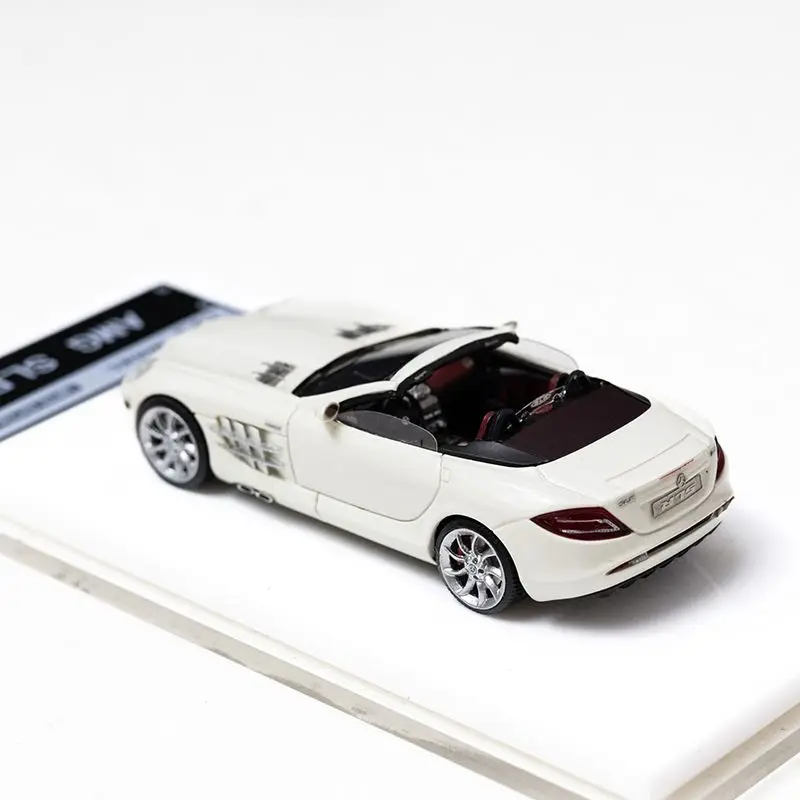 MJ – modèle de voiture en résine Convertible à deux portes, échelle 1:64, Benz SLR, jouet de collection, cadeau, affichage Souvenir, ornement