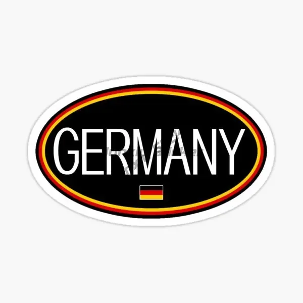 D Germany Deutschland Flag Eagle Emblem Creative PVC Sticker for Decorate Wall Room Truck Motorcycle Camper Bicycle Van Table