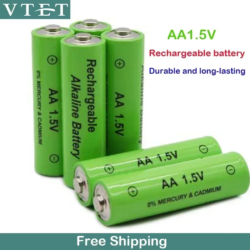 2024 New AA Battery 3000 MAh Rechargeable Battery NI-MH 1.5 V AA Battery for Clocks, Mice, Computers, Toys So on Toys