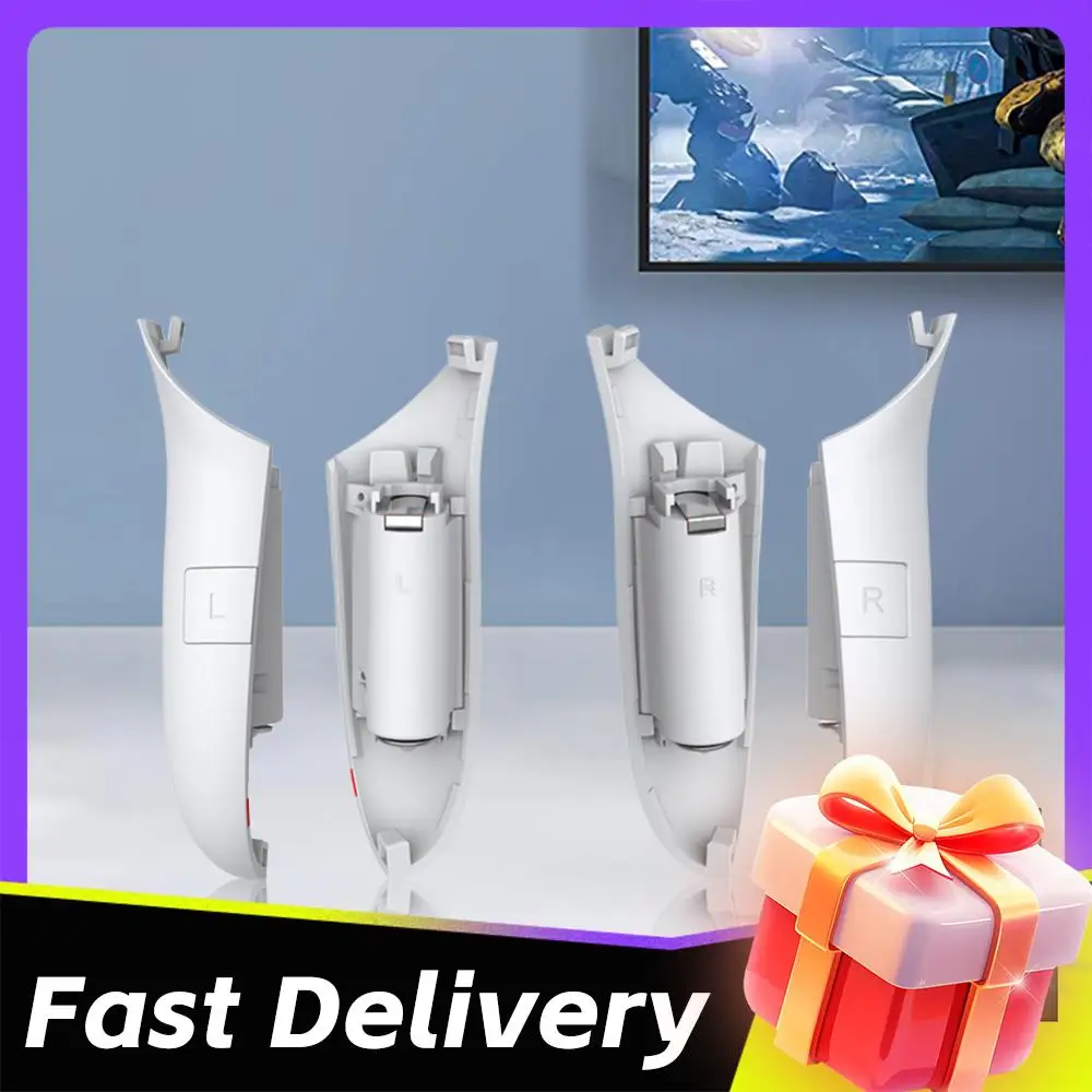 

Зарядные держатели для контроллеров (правый и левый) с крышками для аккумуляторов для Meta Quest 3S/3, аксессуары