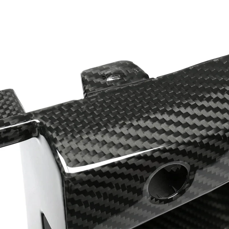 

Factory Hot Selling Real Dry Carbon Fiber Front Grille Center Trim Air Intake Vent Bumper Frame Bodykit 2023+ Exterior Modificat