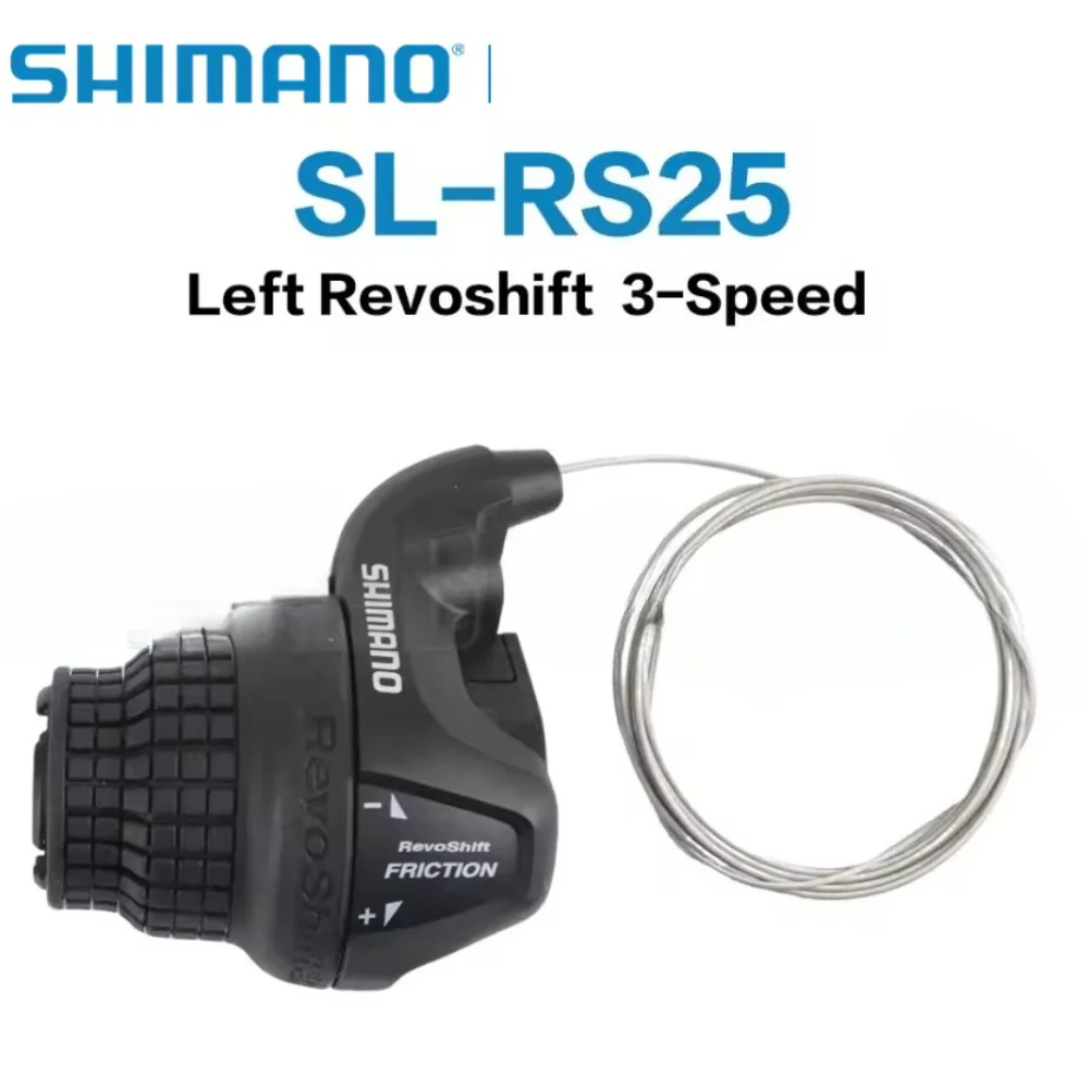 Shimano Tourney SL RS25 Revoshift Grip Bike Twist Shifter Lever 3*6s 3*7s 18S 21s Bicycle Comb with Grips RS35 as RS31 RS36 view 2