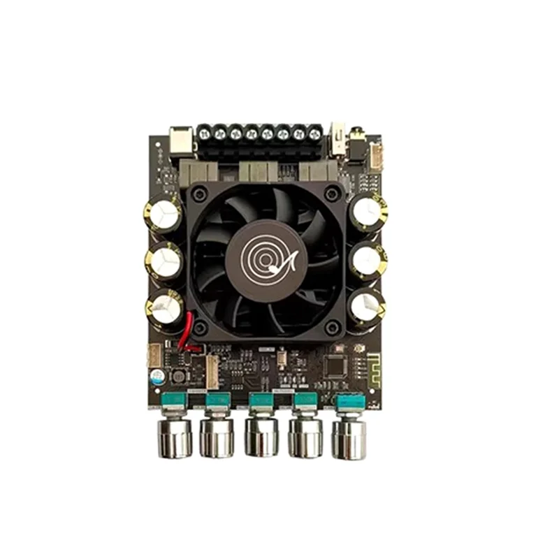 PHILE-ZK-DAS A1 Bluetooth Amplifier Board Module 2X160w+220W TDA7498E+ADAU1701 With DSP Multifunction Convenience Module,B Easy