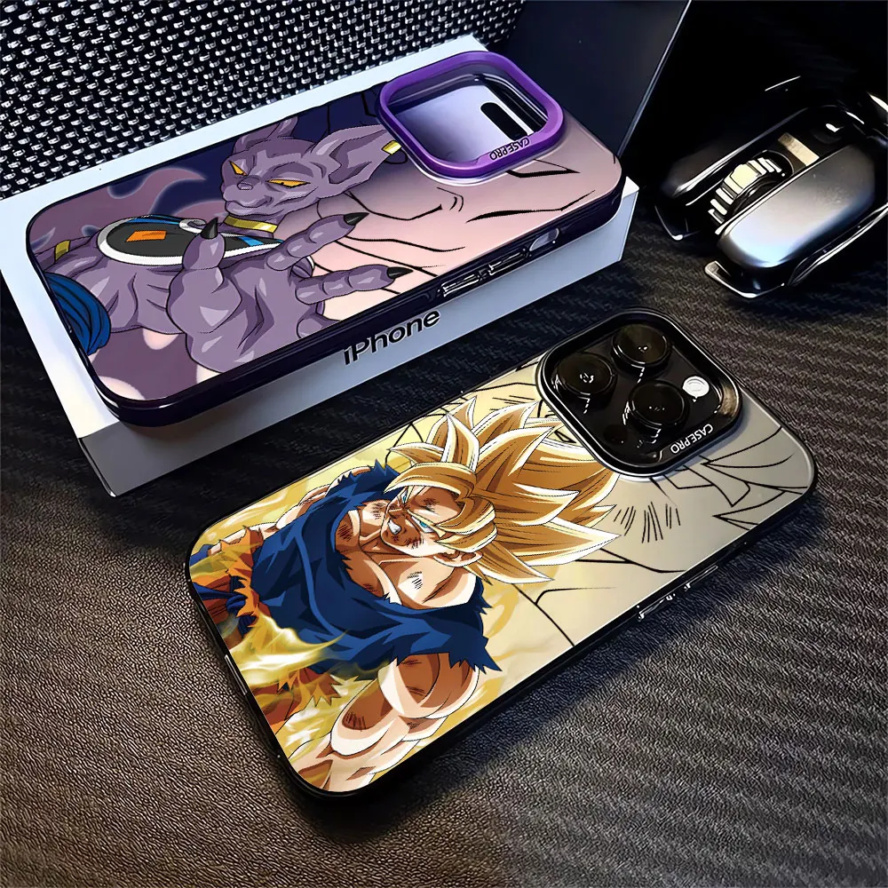 D-Dragons Ball Phone Case for Apple iPhone 12 Pro 13 11 Pro Max XR XS Max 14 Pro 15 Plus X TPU Silicone Protection Soft Cover image 4