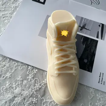 3D model pro dospělé ve tvaru boty pryskyřičná forma silikonová forma pro přítele dárek svíčky potřeby na výrobu mýdla silikonová forma 12 nejlepší prodej forma na svíčky do bot - №9