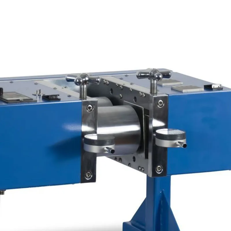 آلة الضغط الدوارة العمودية آلة التقويم لتقويم القطب الكهربائي للبطارية