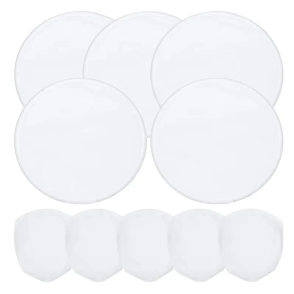 New Round Shape Folding Fan Foldable Design Handheld Size Handheld Fan Circular Simple Style Circular Fan For Women