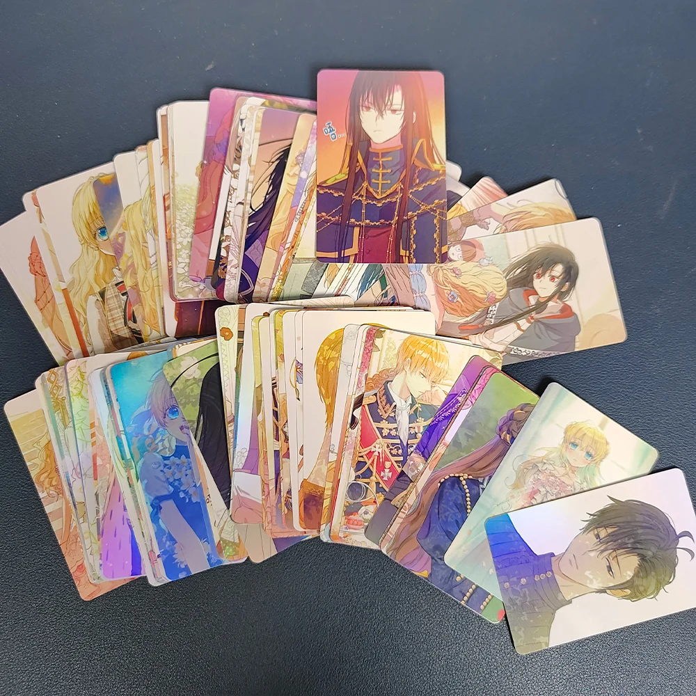 96 Pc/set Who Made Me a Princess Manga Laser Lomo Card Album Comic