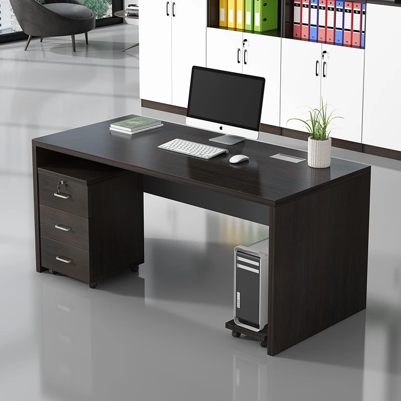 Vanity Storage Office Desk Monitor Lap Dining Room Drawers Salon Long Gaming Desk Writing Executive Escritorio Modern Furniture