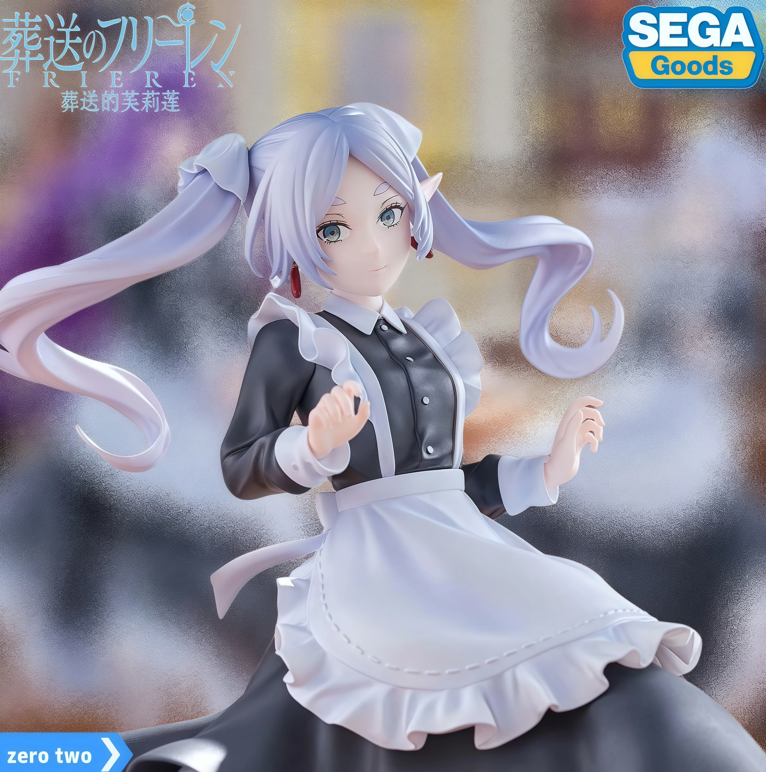 

Подлинный костюм Frieren: Beyond Journey's End Luminasta Frieren Maid, фигурка из ПВХ в наличии, коллекционная фигурка, игрушка, модель, подарочная кукла