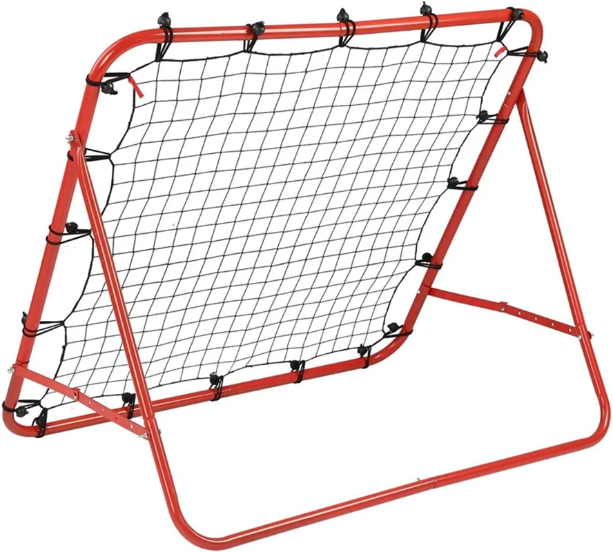 Multifunctionele Voetbal Rebounder Net Draagbare Voetbal Trainingshulpmiddel Solo Trainer Rebounding Doel