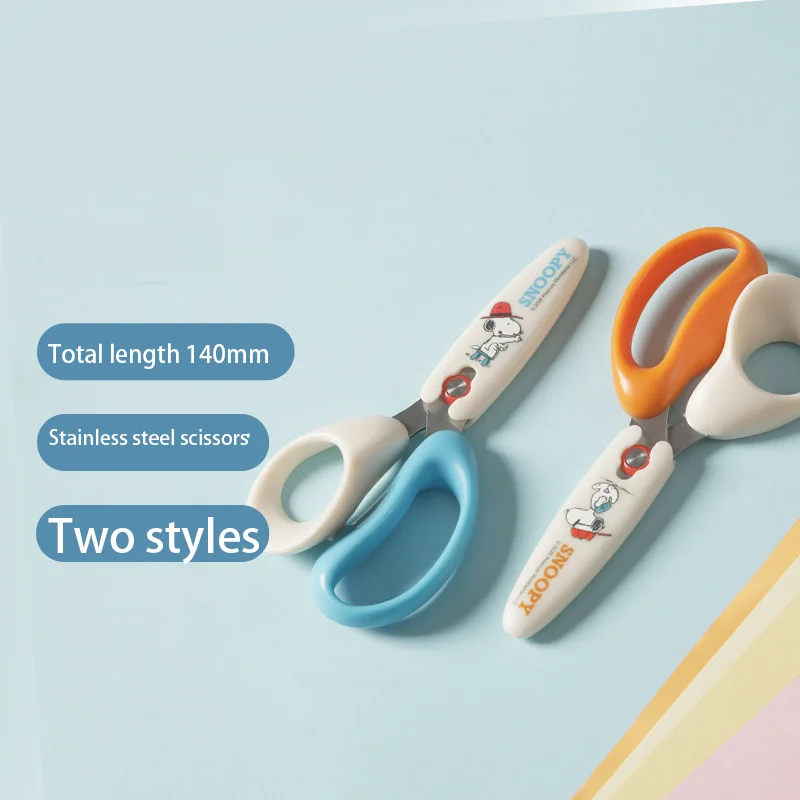 Pretty School Useful Back To School Stationery Scissors Cute Snoopy Craft Scissors Mini Scissors for Diy Birthday Present view 5