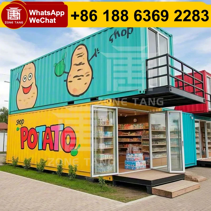 20ft Container Luxury Mobile Homes Modular Prefabricated House 20/40FT Eco-Friendliness Factory Custom Hot Sale Customize Design