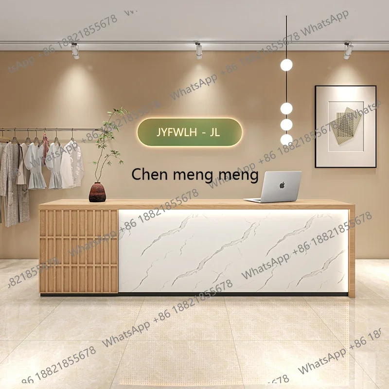 A139 Display Welcome Reception Desks Customer Design Industrial Drawers Reception Desks Business Service Bureau Office Furniture