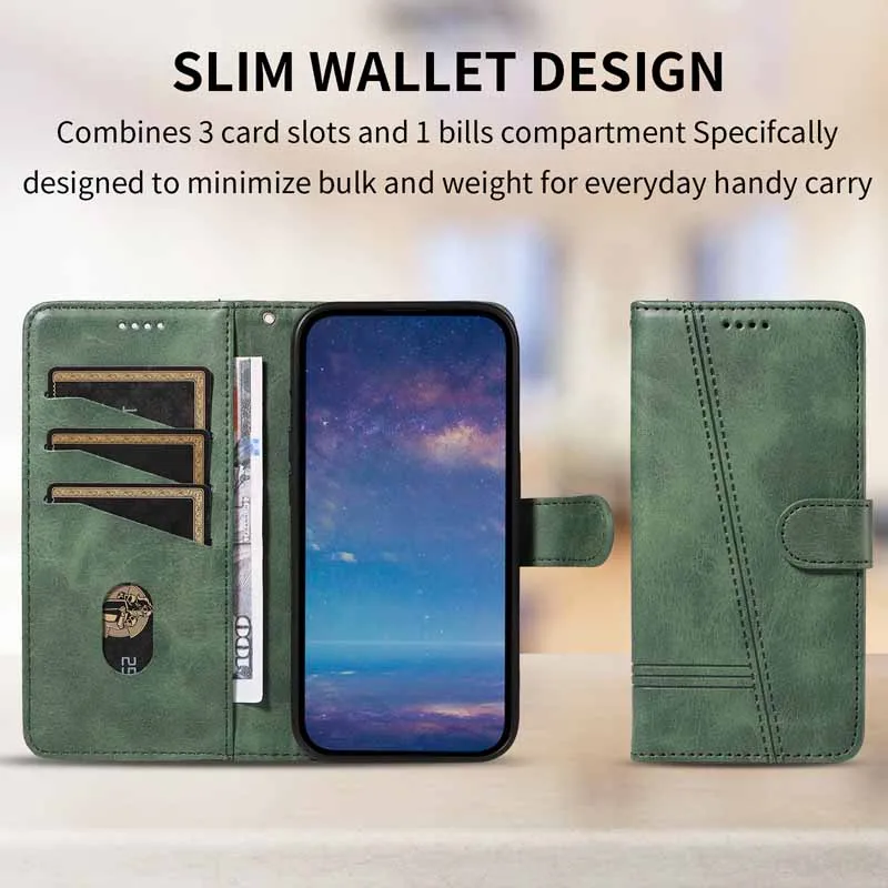 Flip Wallet Case For Samsung A12 A22 A32 A52 A72 A52S 5G Leather Card Phone Cover for Galaxy A21S A21 A31 A41 A51 A71 4G Coque image 4