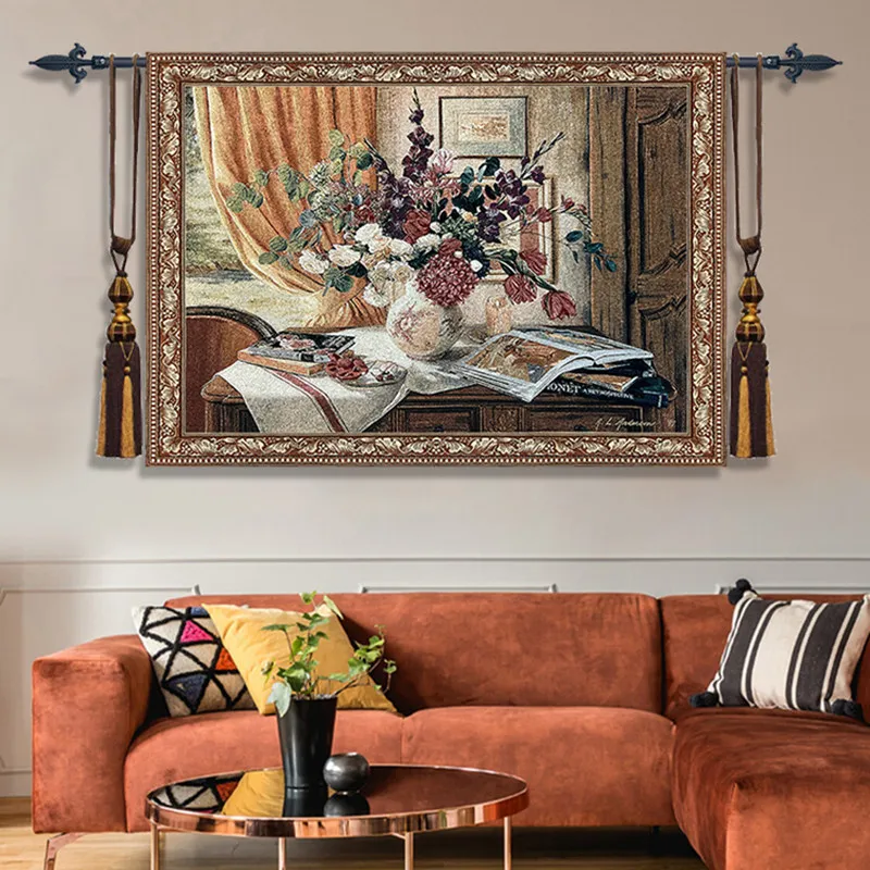 Beautiful Belgian Tapestry Study Room Bedroom Decorative Tapestry Wall Paintings European Tapestry Painting