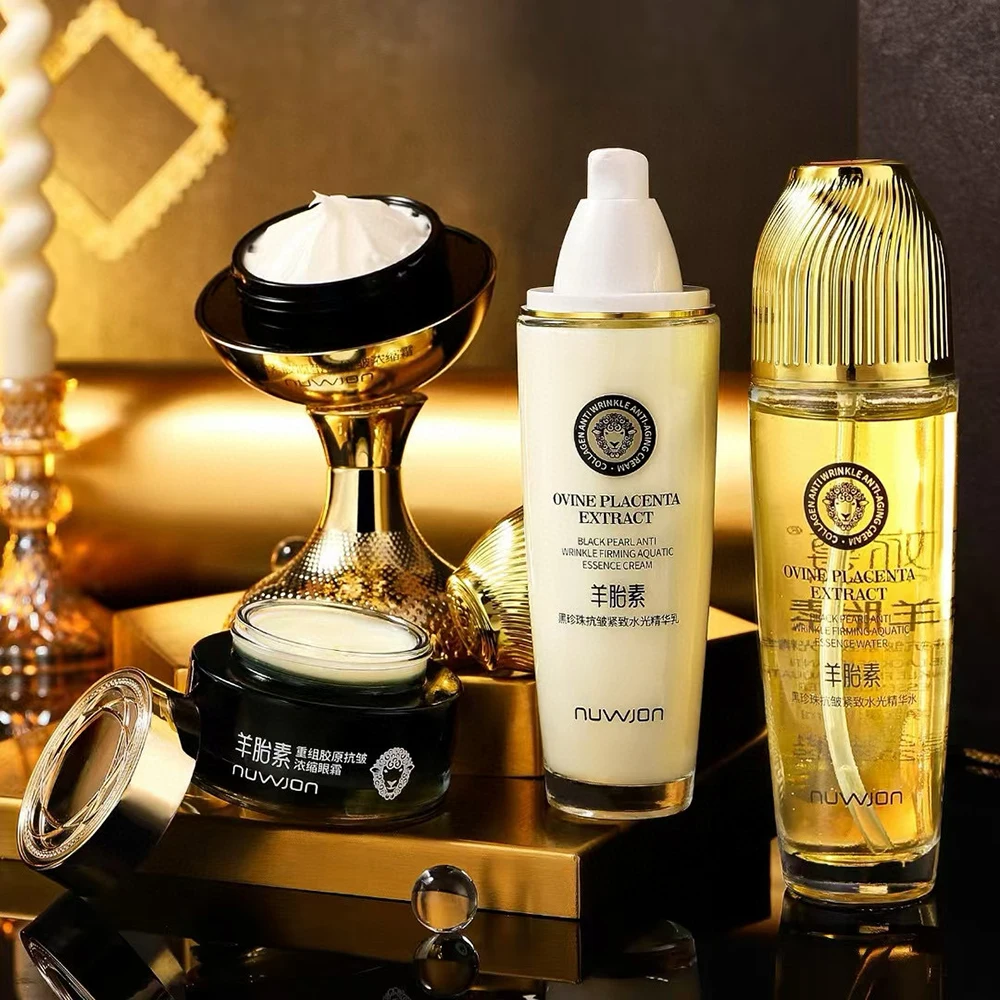 

Sheep Placenta Collagen Cream Facial Care Moisturizing Smooth Reduce Fine Lines Elastic Revitalizing Face Cream Korea Skincare