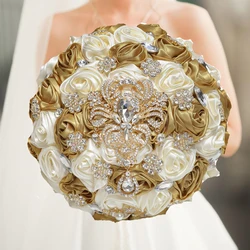Gold Wedding Bouquets for Bride