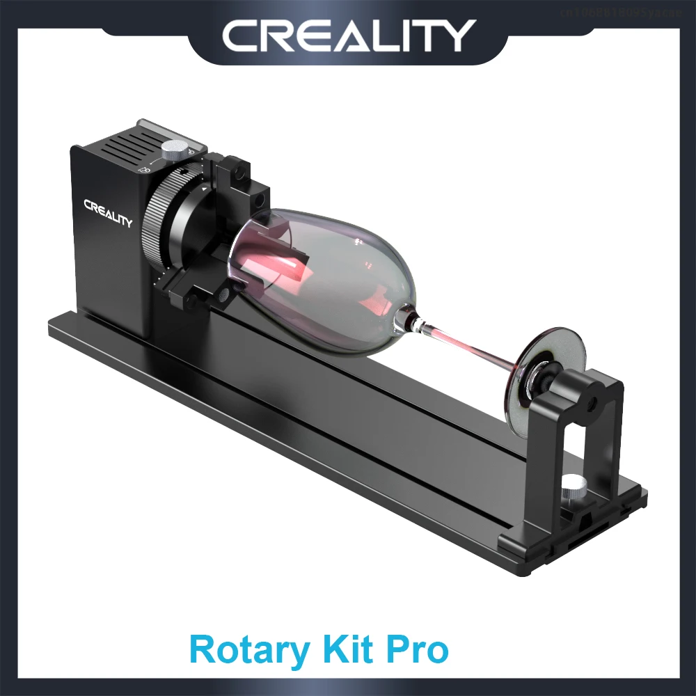 Creality Rotary Kit Pro 3 in 1 Jaw Rotary Roller Laser Engraver Attachment Use for Cylindrical Objects Engraving Models