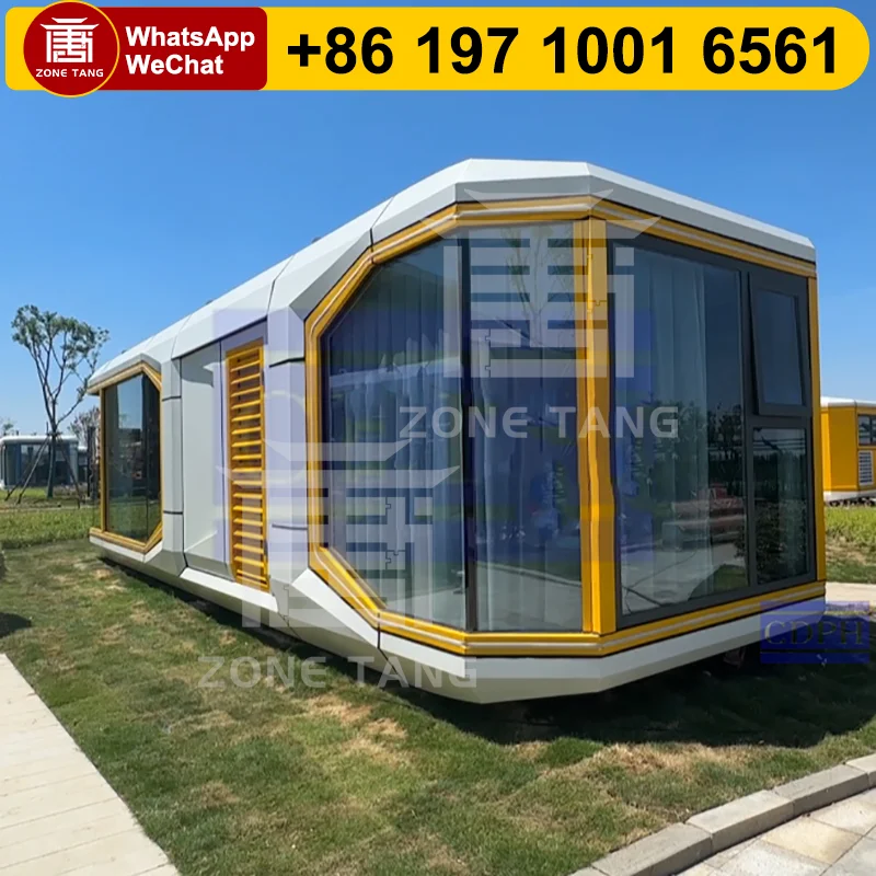 

Space Capsule Houses Modern Capsule House Hot Selling Prefab Modular Home Eco-Friendliness Prefabricated Homes Factory Price