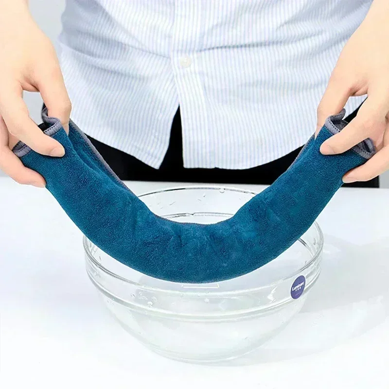 قماش تنظيف السيارة الفاخر السميك للتنظيف الداخلي للسيارة، القماش لا يساقط الشعر