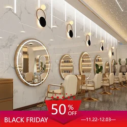 House Aesthetic Decorative Mirrors Light LED Table House Wall Mirror Makeup Decoration Chambre Decorations For The Room BZ