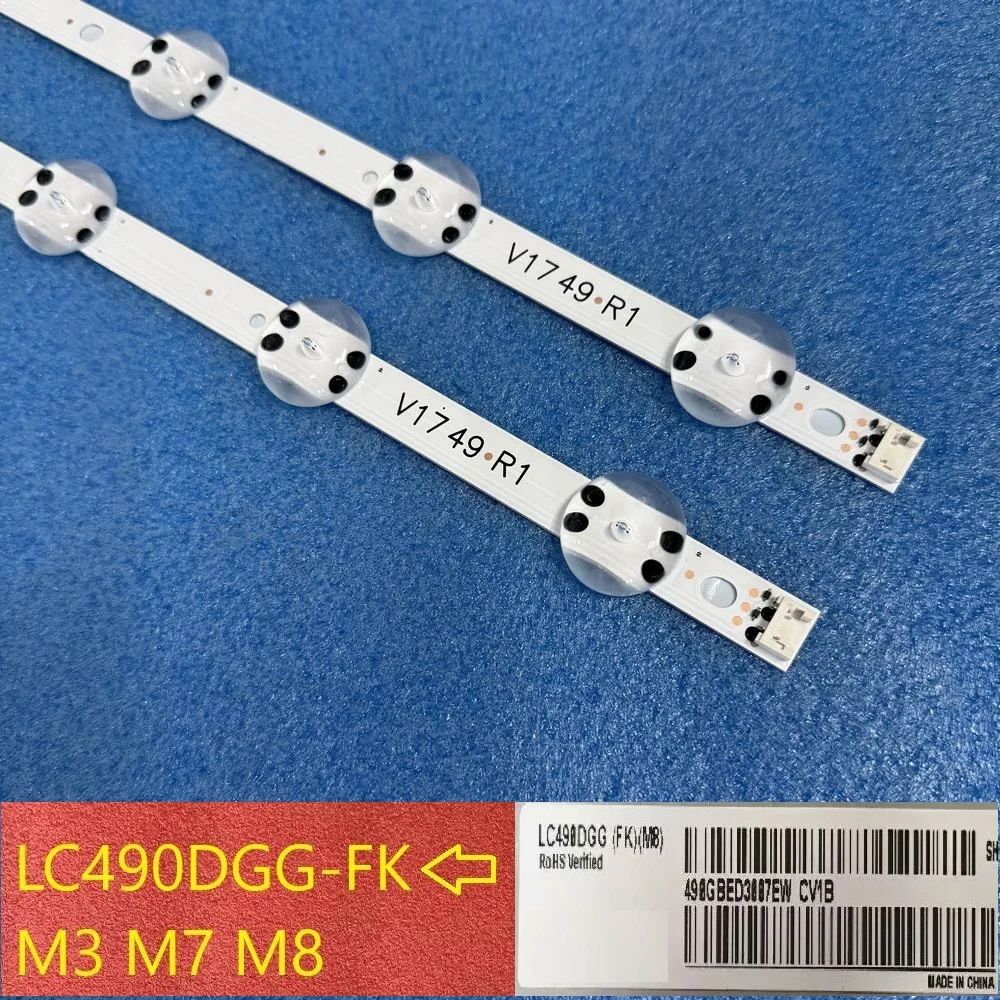 LED Backlight Strip Bar For 49UJ6560 49UJ6510 49UV340C 49LV640S